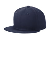 New Era® Standard Fit Flat Bill Snapback Cap - Deep Navy - OSFA